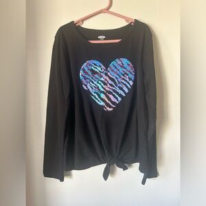 Girls long sleeve tops